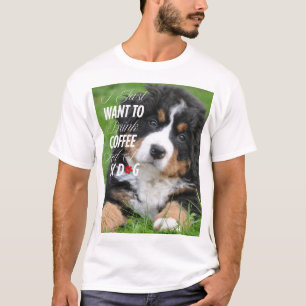 Camiseta Solo Quiero Beber...Foto moderna de Mascota Person