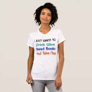 Camiseta Solo quiero beber vino