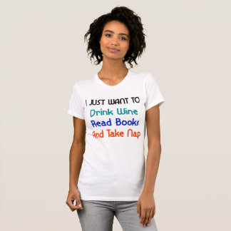 Camiseta Solo quiero beber vino