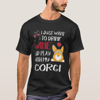 Camiseta Sólo Quiero Beber Vino