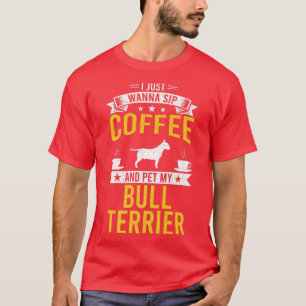 Camiseta Solo quiero café y Mascota mi búho de perro de tor
