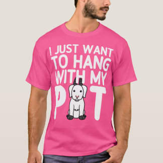 Camiseta Solo Quiero Colgar Con Mi Mascota De Cabra