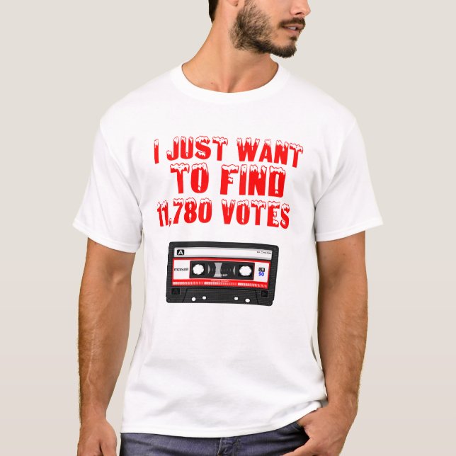 Camiseta Sólo Quiero Encontrar 11,780 Votos (Anverso)