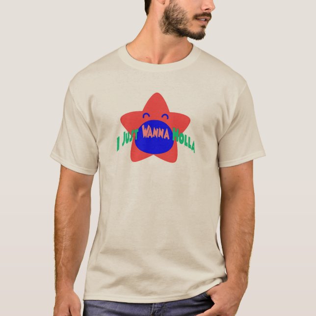 Camiseta Sólo Quiero Gritar  (Anverso)