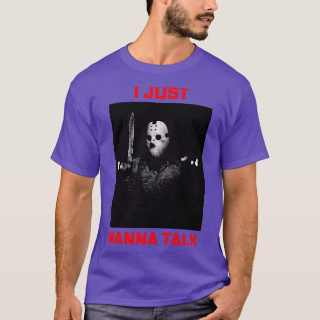 Camiseta Sólo quiero hablar 1 (Anverso)