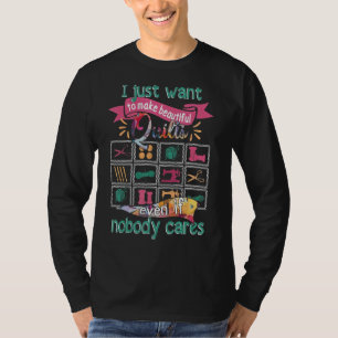 Camiseta Solo Quiero Hacer Bonitos Cuchillos Aunque No Sea
