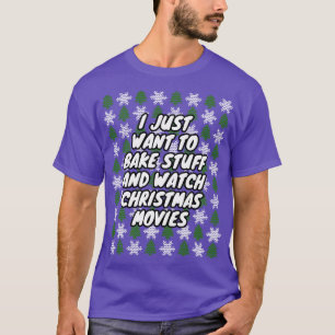 Camiseta Solo Quiero Hacer Cosas Y Ver A Los Navidades Movi