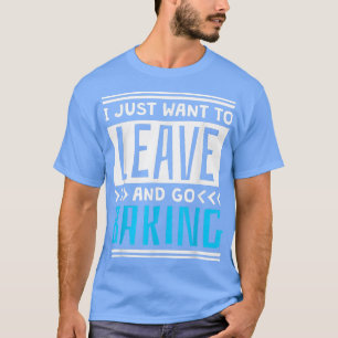 Camiseta Solo quiero irme y hacer pan, Baker y Baki