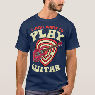 Camiseta Solo Quiero Jugar Al Guitarista De La Púa de guita