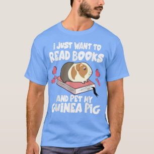 Camiseta Solo Quiero Leer Libros Y Mascotas De Cerdos De Mi