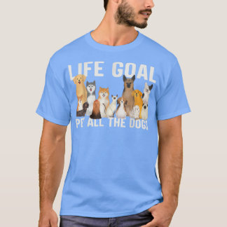 Camiseta solo quiero mascota a todos los perros mascota de