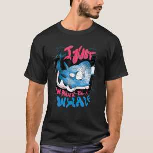 Camiseta Solo quiero ser una ballena