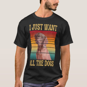 CAMISETA SOLO QUIERO TODOS LOS PERROS