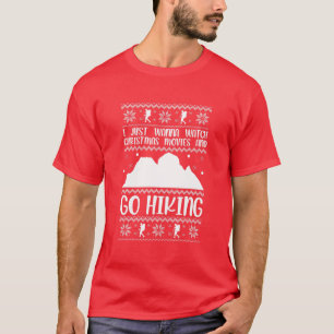 Camiseta Solo Quiero Ver Películas De Navidades Y Ir De Sen