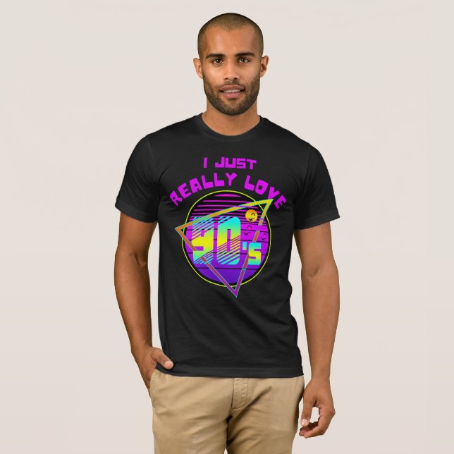 CAMISETA SÓLO REALMENTE AMO LOS 90 (Anverso completo)