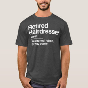 Camiseta Sólo regalo normal de la definición de peluquer