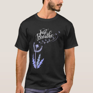 Camiseta Solo Respira Diente de León Flor Silvestre Botánic