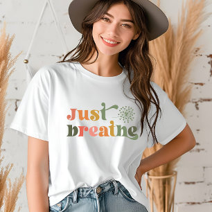 Camiseta Sólo Respira Flor de Diente de León