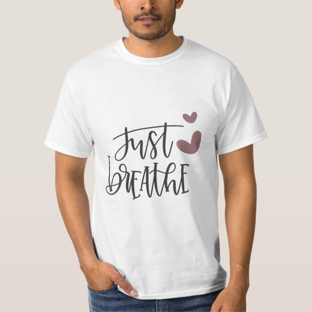 Camiseta Sólo respiro (Anverso)