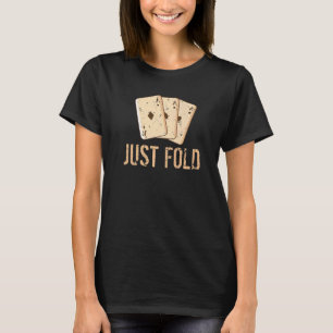 Camiseta Solo reventar cartas de juego Poker Premium