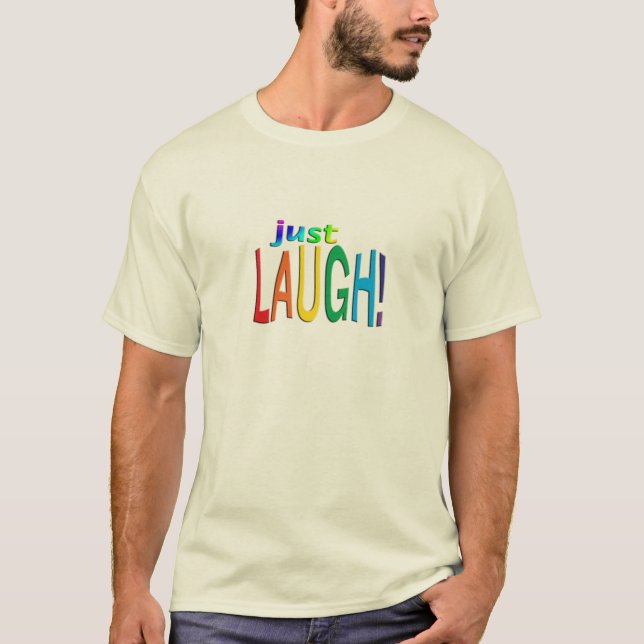 Camiseta Solo ríe (Anverso)