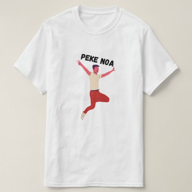 Camiseta solo saltar en maorí - peke noa (Diseño del anverso)