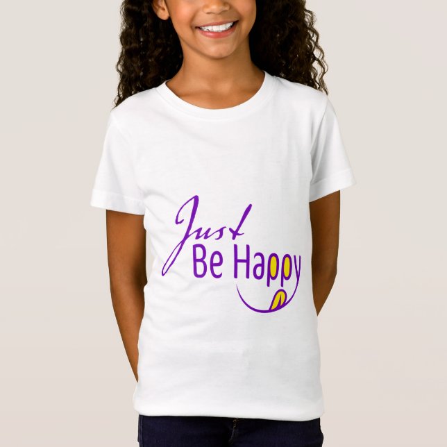 Camiseta Solo sé feliz (Anverso)