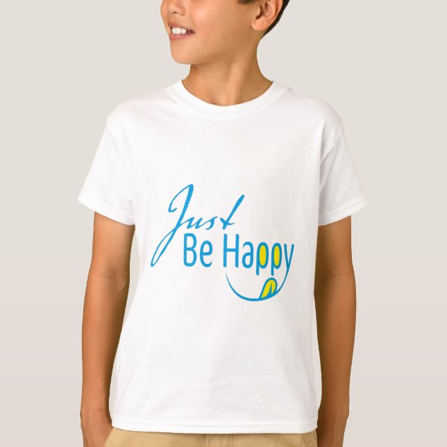 Camiseta Solo sé feliz (Anverso)