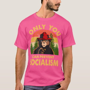 Camiseta Sólo se puede evitar que el socialismo lleve a cab