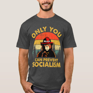 Camiseta Sólo se puede evitar que el socialismo lleve a cab