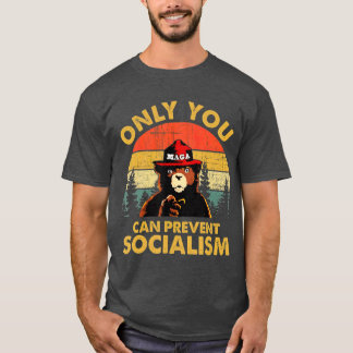 Camiseta Sólo se puede evitar que el socialismo lleve a cab