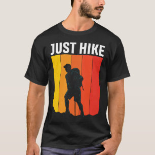 Camiseta sólo senderismo en la montaña