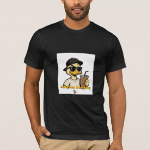 Camiseta Solo sigue graznando Pato divertido Amante del caf