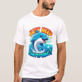 Camiseta Solo Sigue Nadando Delfín