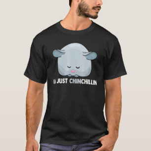 Camiseta Solo soy Chinchillin Chinchilla Pocket Mascota Rod