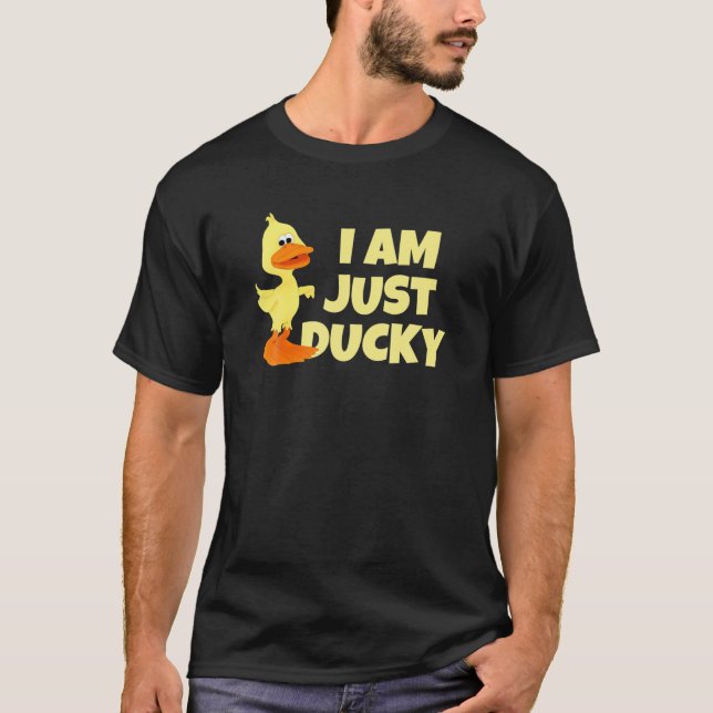 Camiseta Solo Soy Ducky - La Vida Al Aire Libre (Anverso)