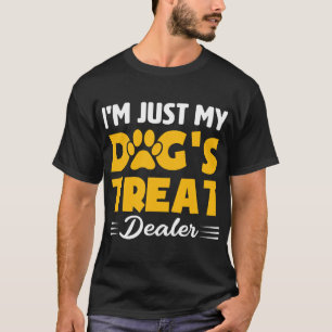 Camiseta Solo soy el tratante de golosinas de mi perro Dueñ
