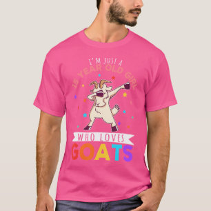 Camiseta Solo Soy Un Chica De 15 Años Que Ama A La Cabra G
