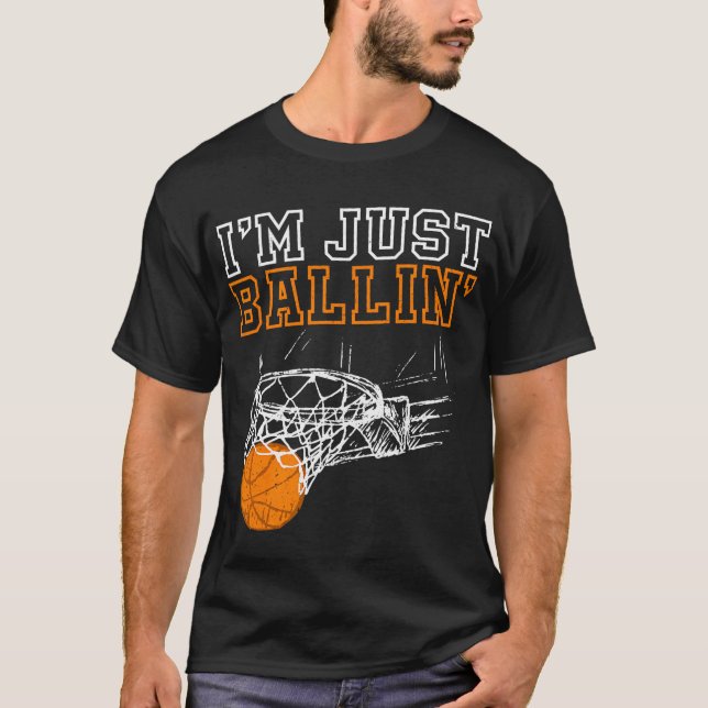 Camiseta Solo Soy Un Coach De Ballin (Anverso)