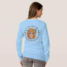 Solo soy un hippy chica que está enamorado de Jesú