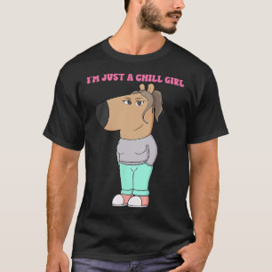 Camiseta Solo soy un niño Chica Meme Funny Chill