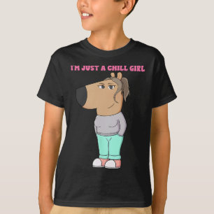 Camiseta Solo soy un niño Chica Meme Funny Chill