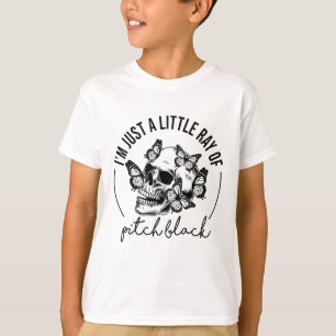 Camiseta Solo soy un pequeño rayo de morena negra de pitch