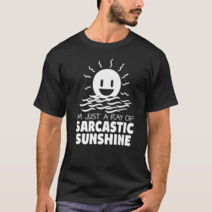 Camiseta Solo soy un rayo de humor sarcástico de sol
