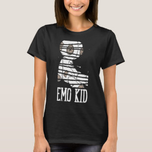 Camiseta Solo soy una emoción característica de un niño emo