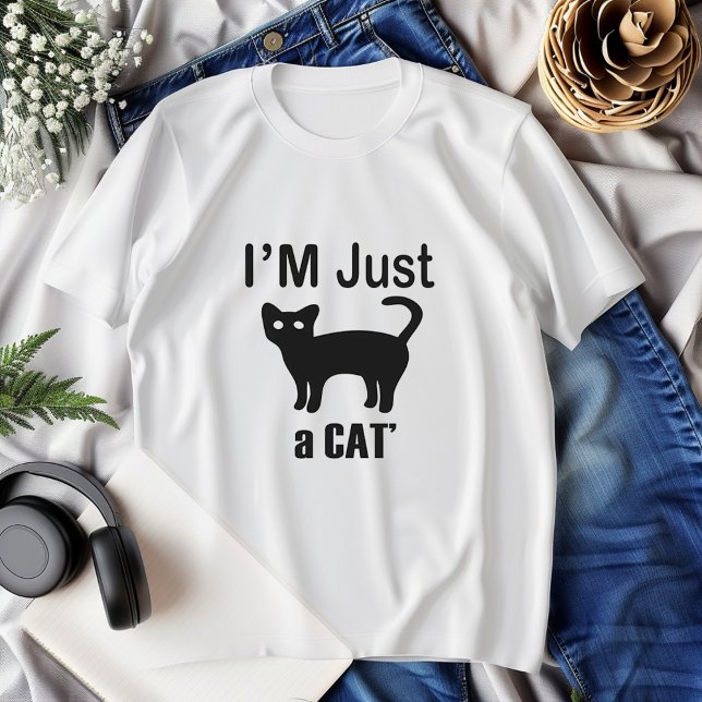 Camiseta Solo soy una loca gata dama de regalo Tshirt (Subido por el creador)