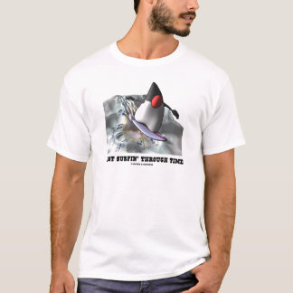 Camiseta Sólo Surfin a través del tiempo (Duke On Surfboard