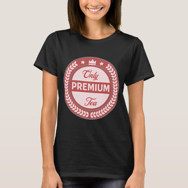 Camiseta Sólo Té Premium (Anverso)