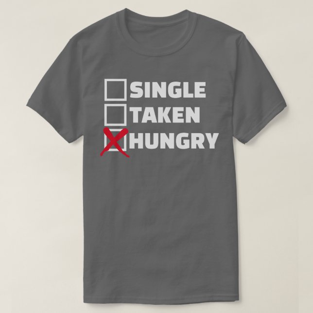 Camiseta Solo toma hambre (Diseño del anverso)