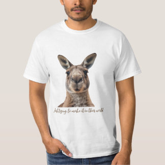 Camiseta Solo tratando de llegar a este mundo